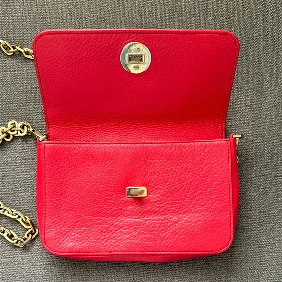 Tory Burch Red Leather Crossbody Bag - Picture 3 of 4